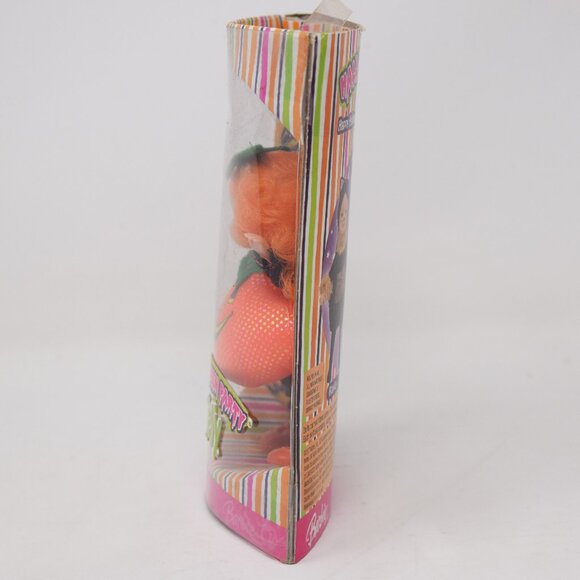 2007 Barbie Halloween Party Kelly Miranda Pumpkin Jack O Lantern Costume Orange - Picture 2 of 10